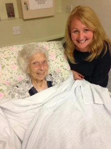 Lily Harvey and full time carer