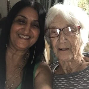 Kerry and her customer, Shirley