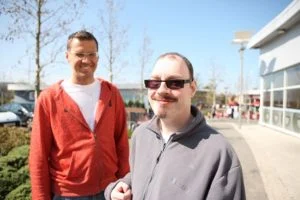 Out and about with a live-in carer