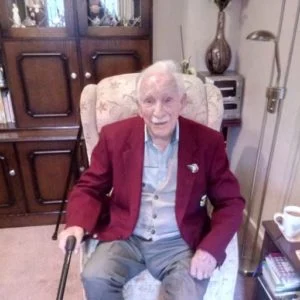 Supporting Lester on Remembrance Day