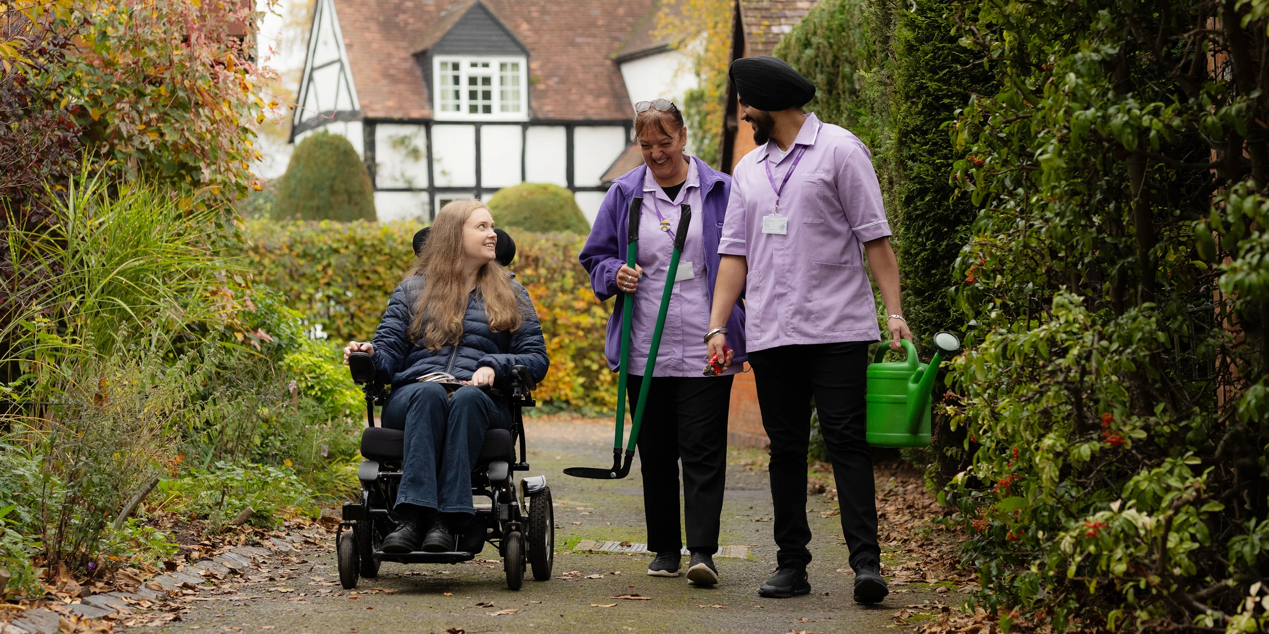 Why be a carer with Helping Hands?