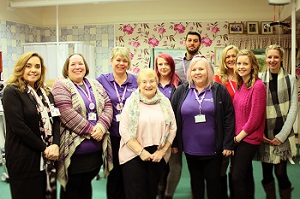 Carer training team with Mary Lee