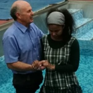 Darnette was baptised at David's church