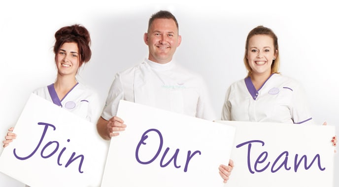 Three care assistants