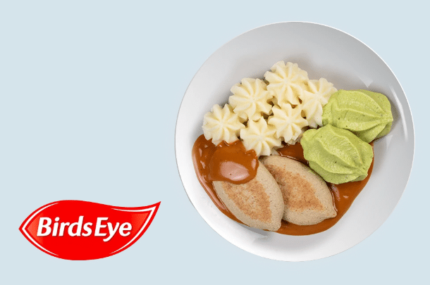 Alimento meal with Birds Eye logo