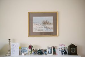 A mantlepiece at home
